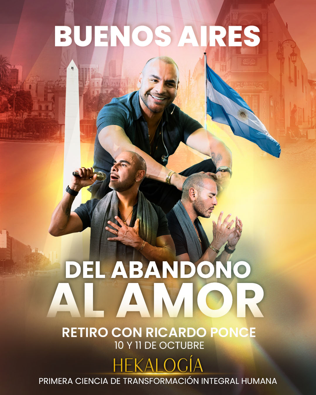 Del abandono al Amor con Ricardo Ponce en Buenos Aires